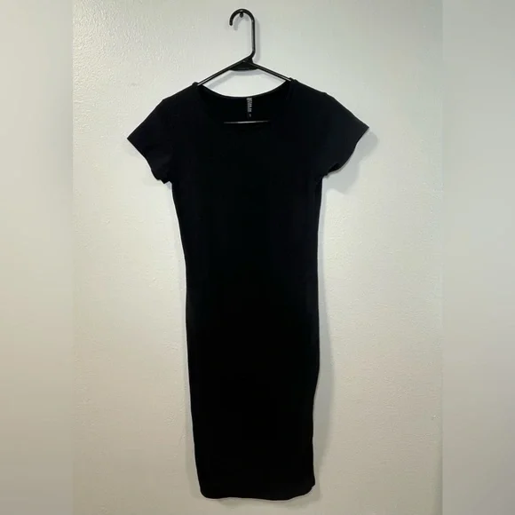 Cotton On | Dresses | Womens Cotton On Bodycon Black Dress Medium | Poshmark